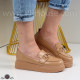 Дамски обувки-31012052-11 Beige