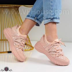Дамски маратонки-3101350 Pink