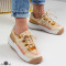Дамски маратонки-3101337 Beige