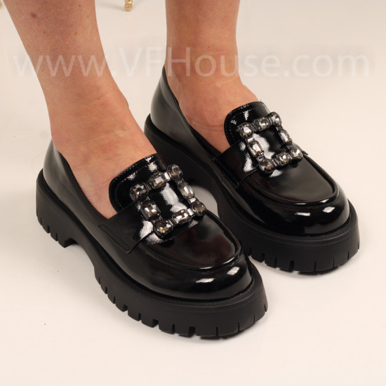 Дамски ежедневни обувки -160525-888 Black
