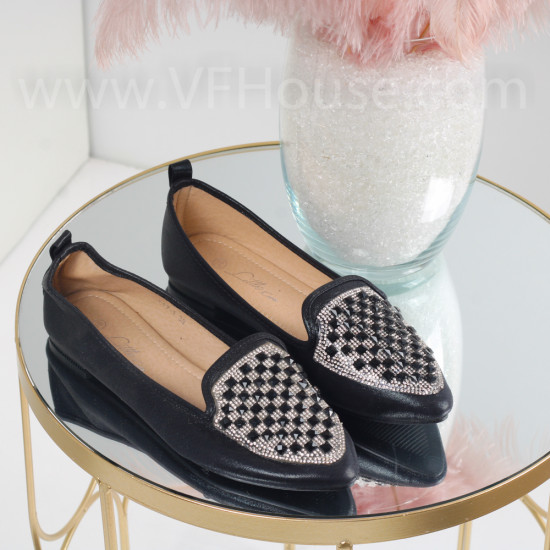 Дамски ежедневни обувки-02042024-117-1 Black