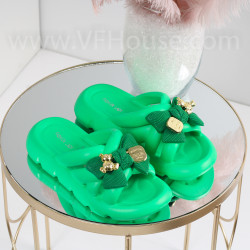 Дамски чехли-03042024-2 Green
