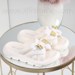 Дамски чехли-03042024-2 Light Beige