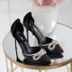 Дамски сандали на ток-203052024-7 Black