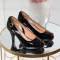 Дамски обувки на ток-0107-829862024 Black