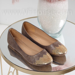 Дамски ежедневни обувки-02042024-048 Khaki