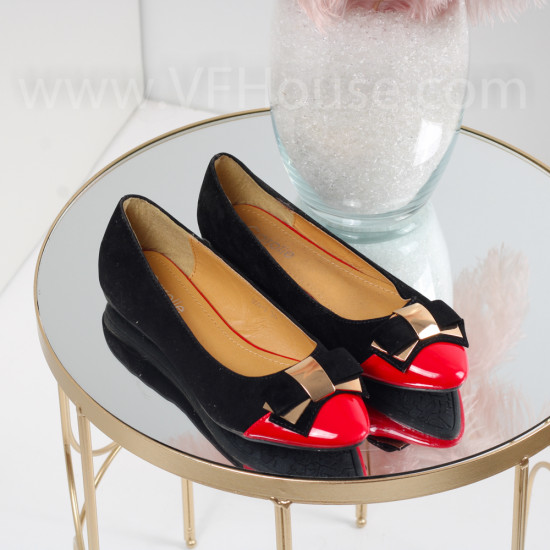 Дамски ежедневни обувки-23052024-1818 Black/Red