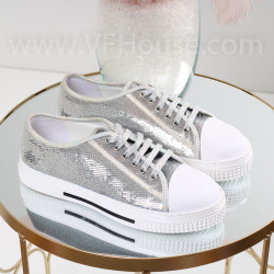 Обувки 16-SKV1903 02 Silver