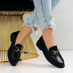 Дамски мокасини-0103560 Black