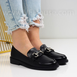 Дамски мокасини-0103560 Black