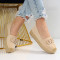 Дамски мокасини-0103297 Beige