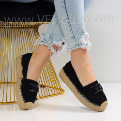Дамски мокасини-0103297 Black