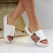 Дамски чехли-0106129 White