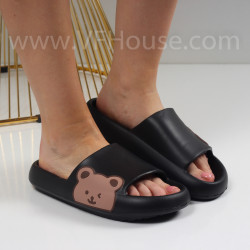 Дамски чехли-0106129 Black