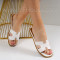 Дамски чехли-01056 White