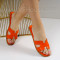 Дамски чехли-01056 Orange