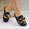 Дамски чехли-0106397 Black
