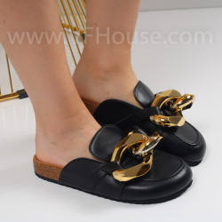 Дамски чехли-0106397 Black