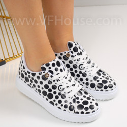 Дамски кецове-010681 Black