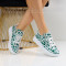 Дамски кецове-010681 Green