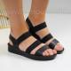 Дамски ежедневни сандали-070707 Black