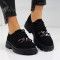 ДАМСКИ  ОБУВКИ - 2021-017-7B BLACK VELVET