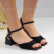 Дамски сандали-25-52177330-1 Black