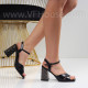 Дамски сандали-25-012459 Black