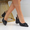 Дамски сандали-25-33587266 Black