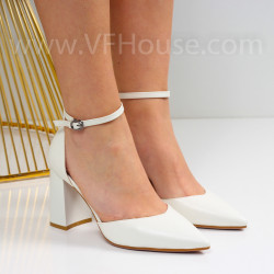 Дамски сандали-25-33692389 White