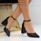 Дамски сандали-25-33692389 Black
