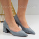 Дамски обувки на ток-25-49516951 Grey