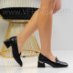 Дамски обувки на ток-25-33462142 Black