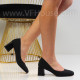 Дамски обувки на ток-25-55966461 Black
