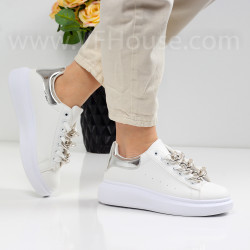 ДАМСКИ КЕЦОВЕ -2022-02023 White/Silver