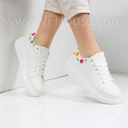 ДАМСКИ КЕЦОВЕ -2022-022387 White/Multi