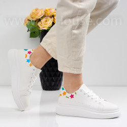 ДАМСКИ КЕЦОВЕ -2022-022387 White/Multi