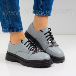 ДАМСКИ  ОБУВКИ - 2021-017-7A GREY BLUE