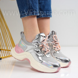 ДАМСКИ МАРАТОНКИ-10033090238 Silver-Pink