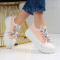 ДАМСКИ КЕЦОВЕ НА ПЛАТФОРМА-8098 PINK