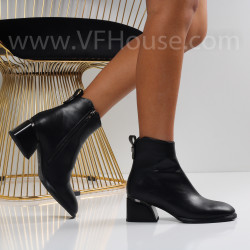 Дамски боти на ток-1011-31152876 Black