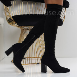 Дамски чизми-1110-3163-2868 Black