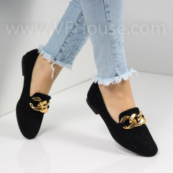 ДАМСКИ МОКАСИНИ - 0903-2326211801 BLACK
