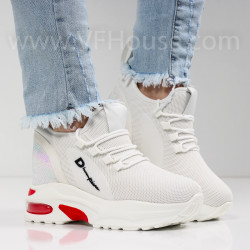 ДАМСКИ КЕЦОВЕ НА ПЛАТФОРМА - 0903-980108212903 WHITE