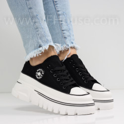 ДАМСКИ КЕЦОВЕ НА ПЛАТФОРМА - 0903-65241212305 BLACK