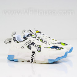 МЪЖКИ МАРАТОНКИ - 0903-123212301 WHITE-GREEN