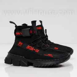 МЪЖКИ КЕЦОВЕ - 0903-700212515 BLACK/RED