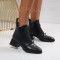 Дамски боти на ток-1110-855 Black