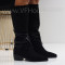Дамски ботуши-1110-28452182 Black