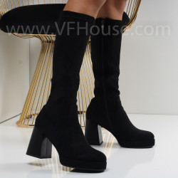 Дамски ботуши-1110-9531271 Black